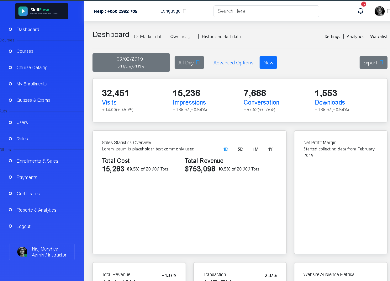 React Web App